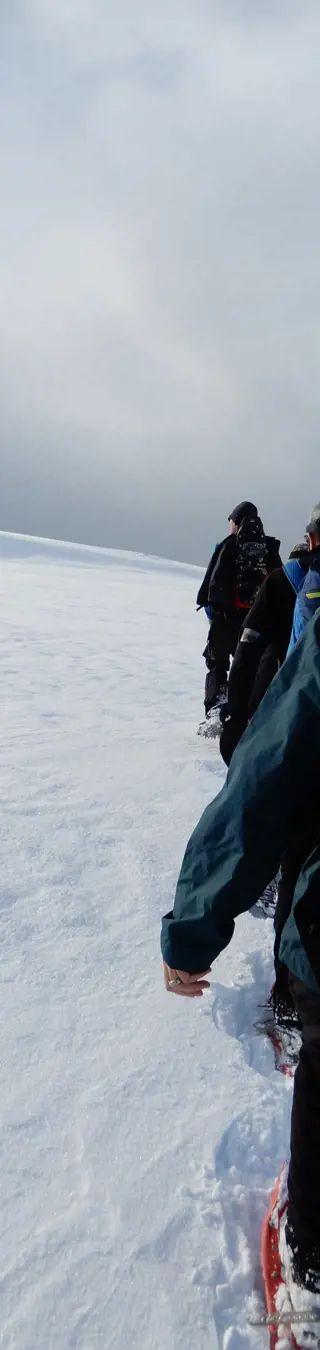 Wandere durch die schöne Winterlandschaft von Nord-Norwegen